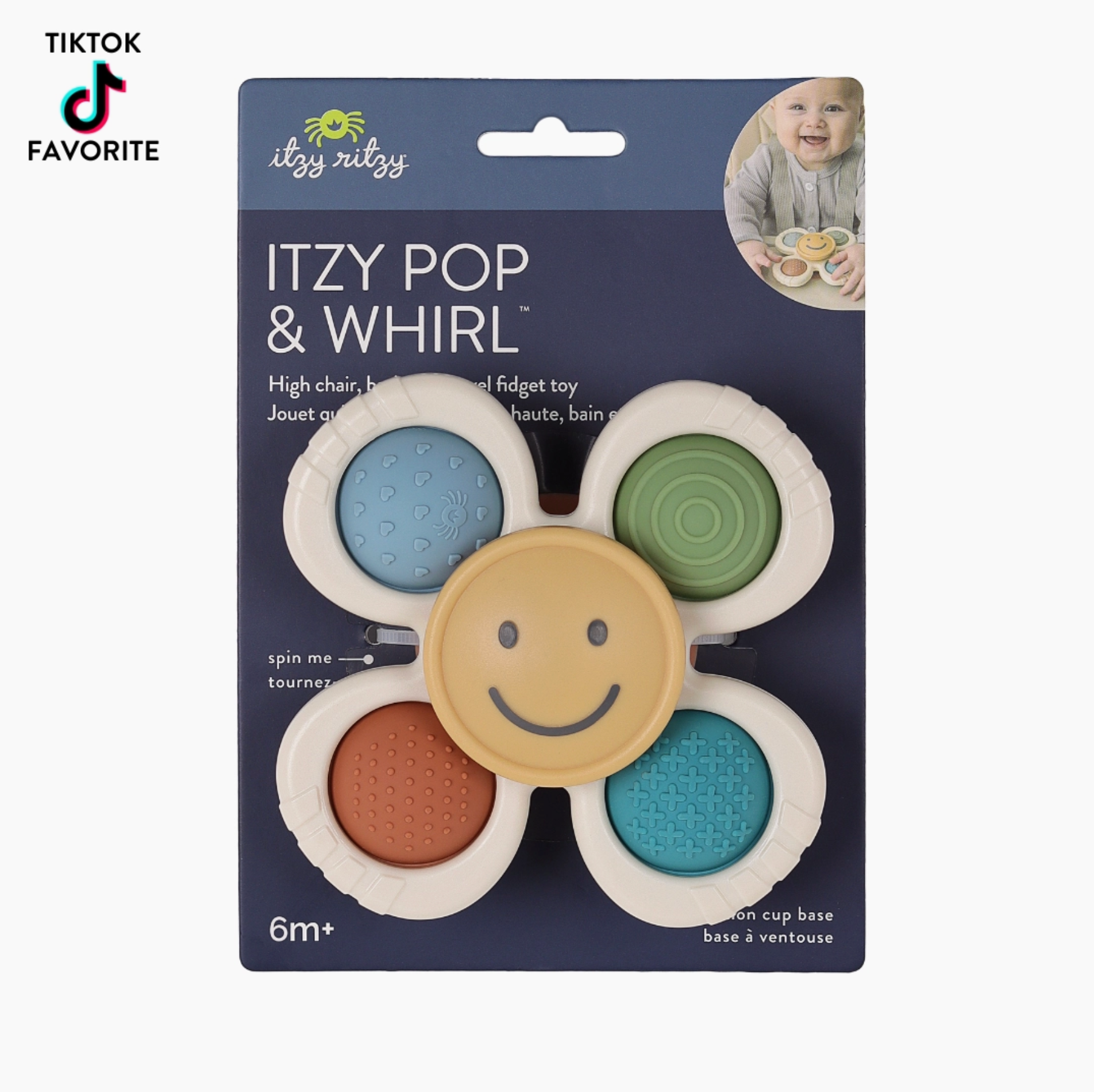 Itzy Pop & Whirl™ - Bath + Travel Toy