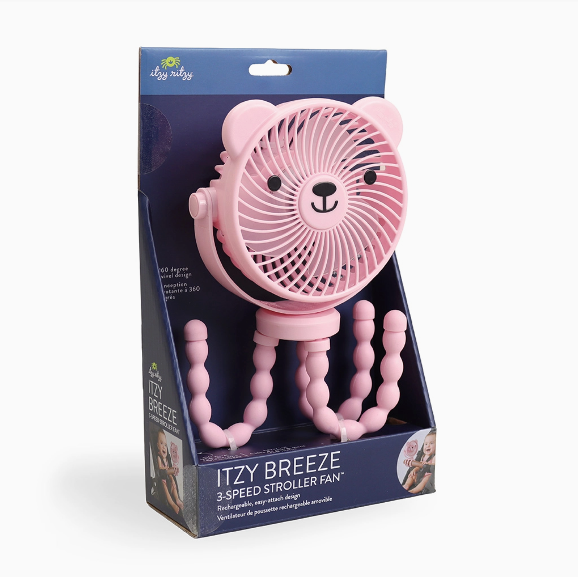 Itzy Breezy 3-Speed Stroller Fan