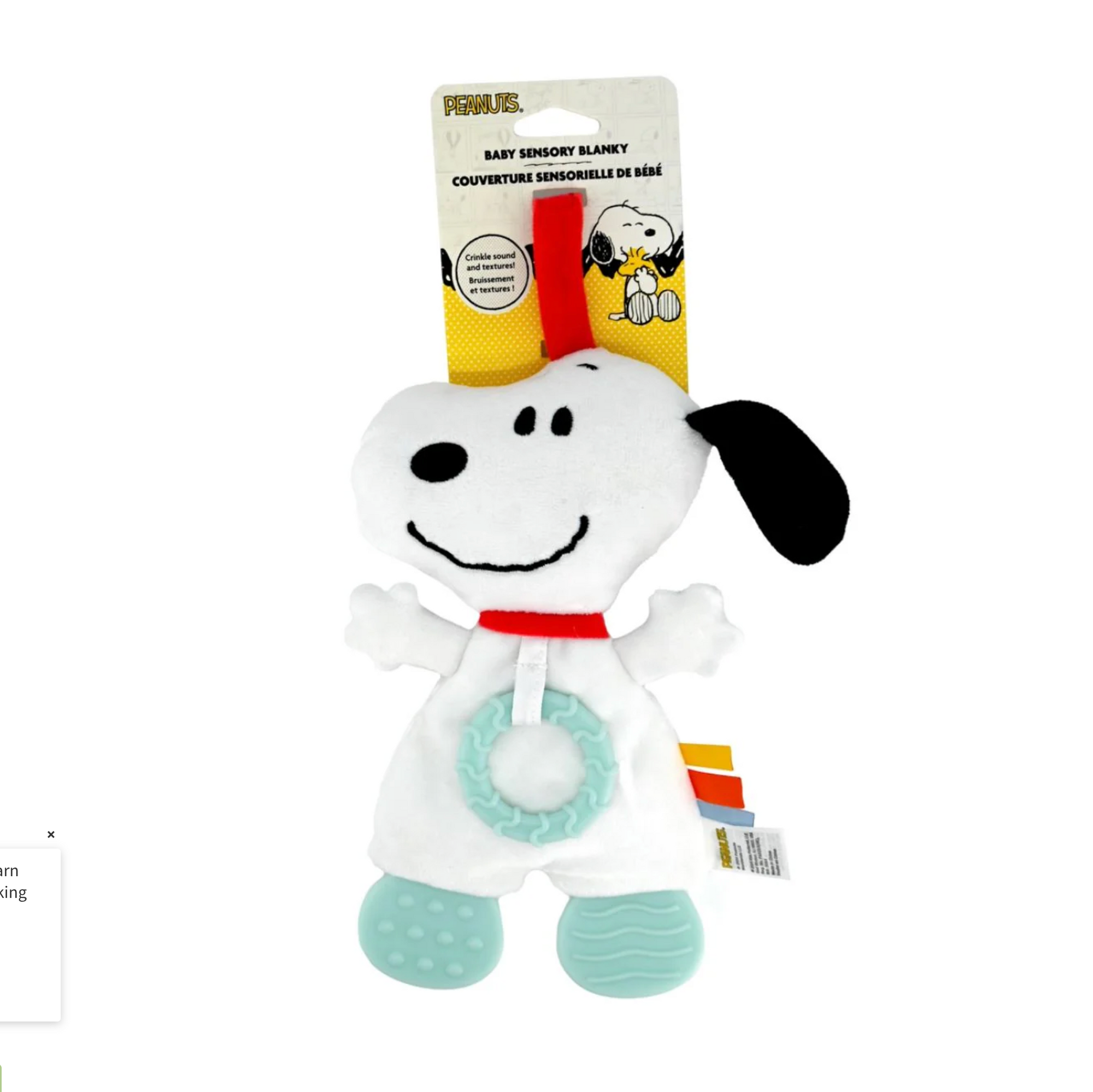 Peanuts-Snoopy Blanky with Crinkle