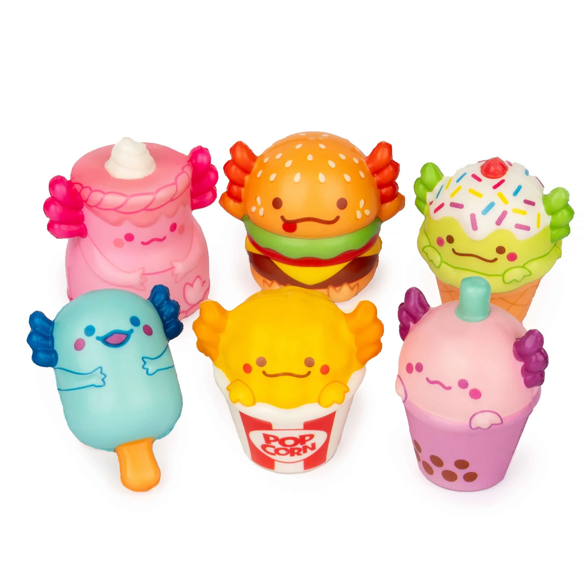 Snaxolotl Squishy Toy