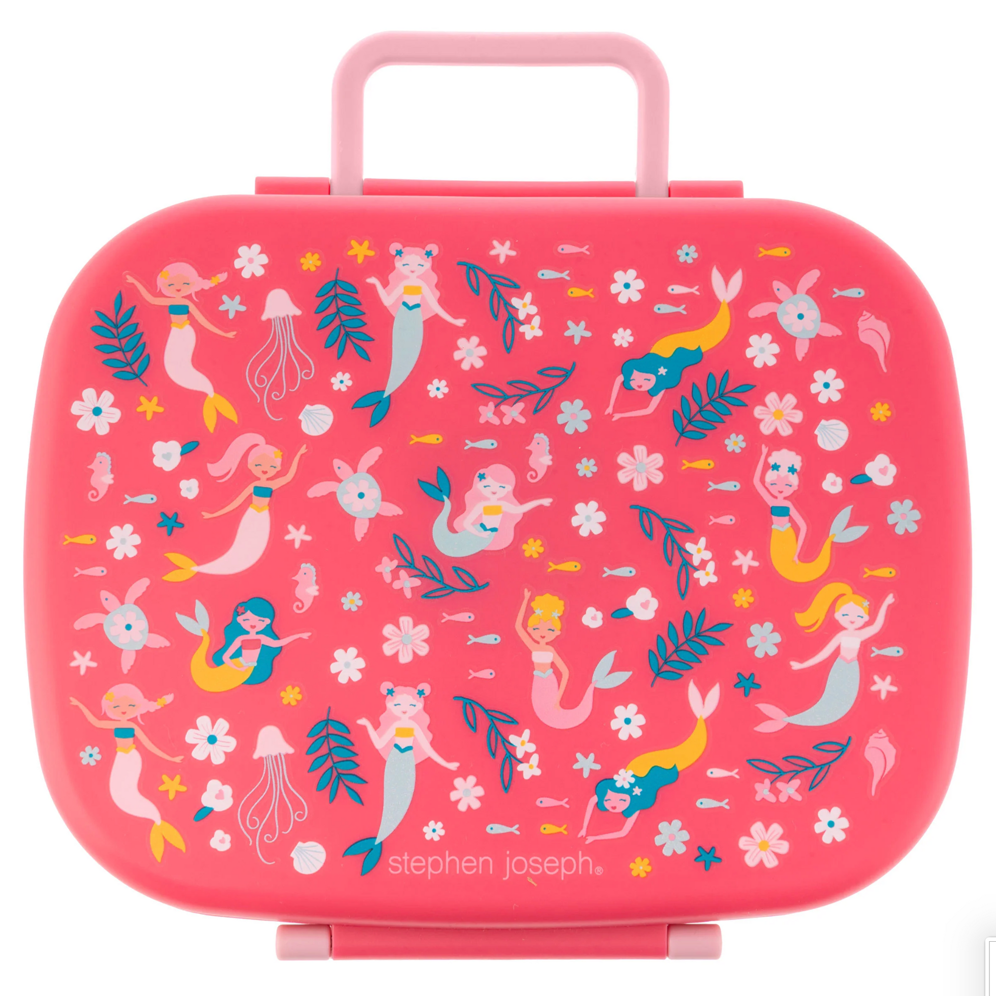 Bento Box with Removable Tray Mermaid