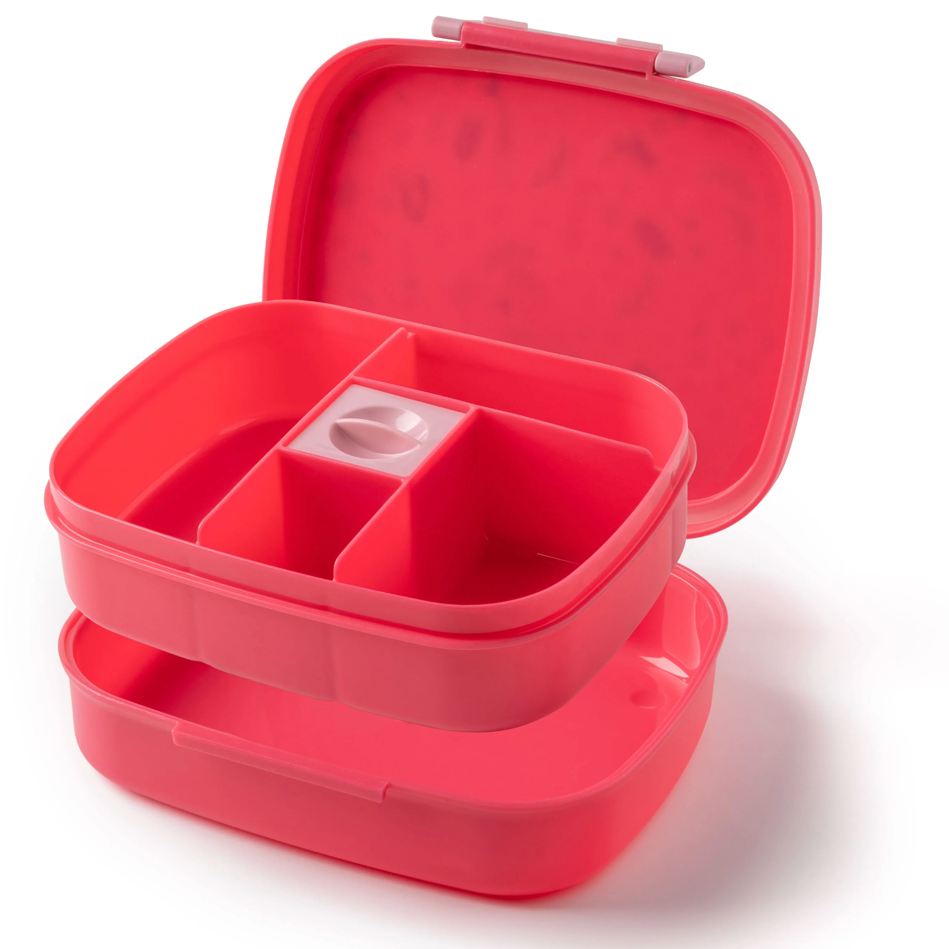 Bento Box with Removable Tray Transportation