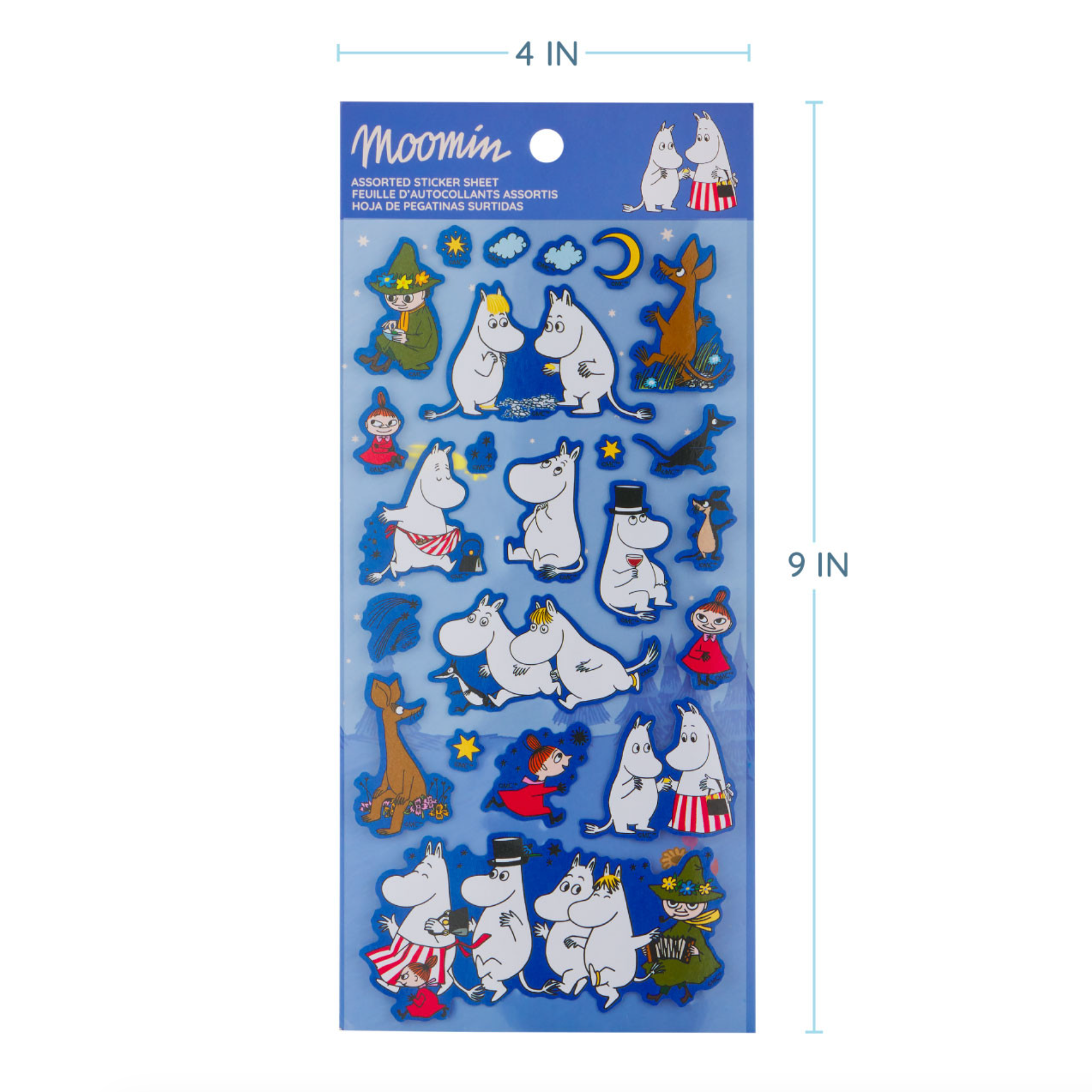 Moomin Wish Star Stickers