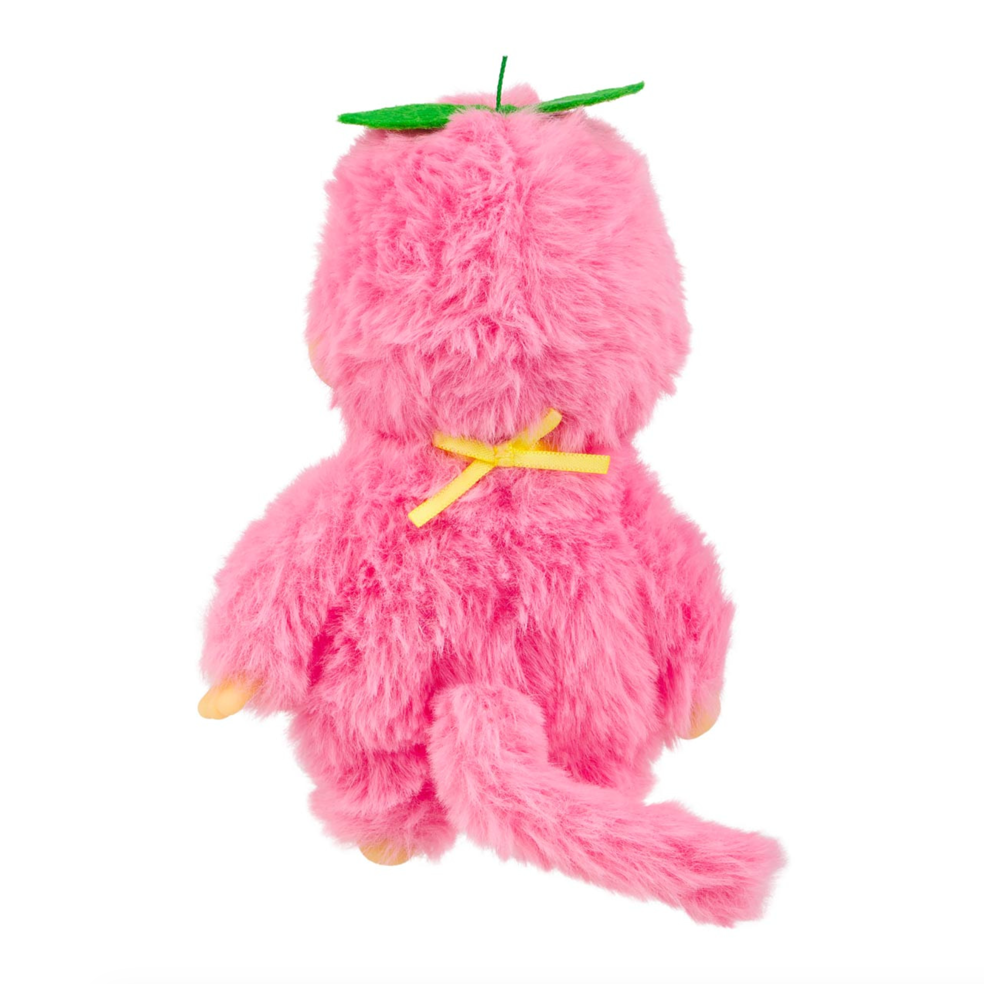 Sekiguchi Monchhichi Fruit Color Peach Pink Plush Doll