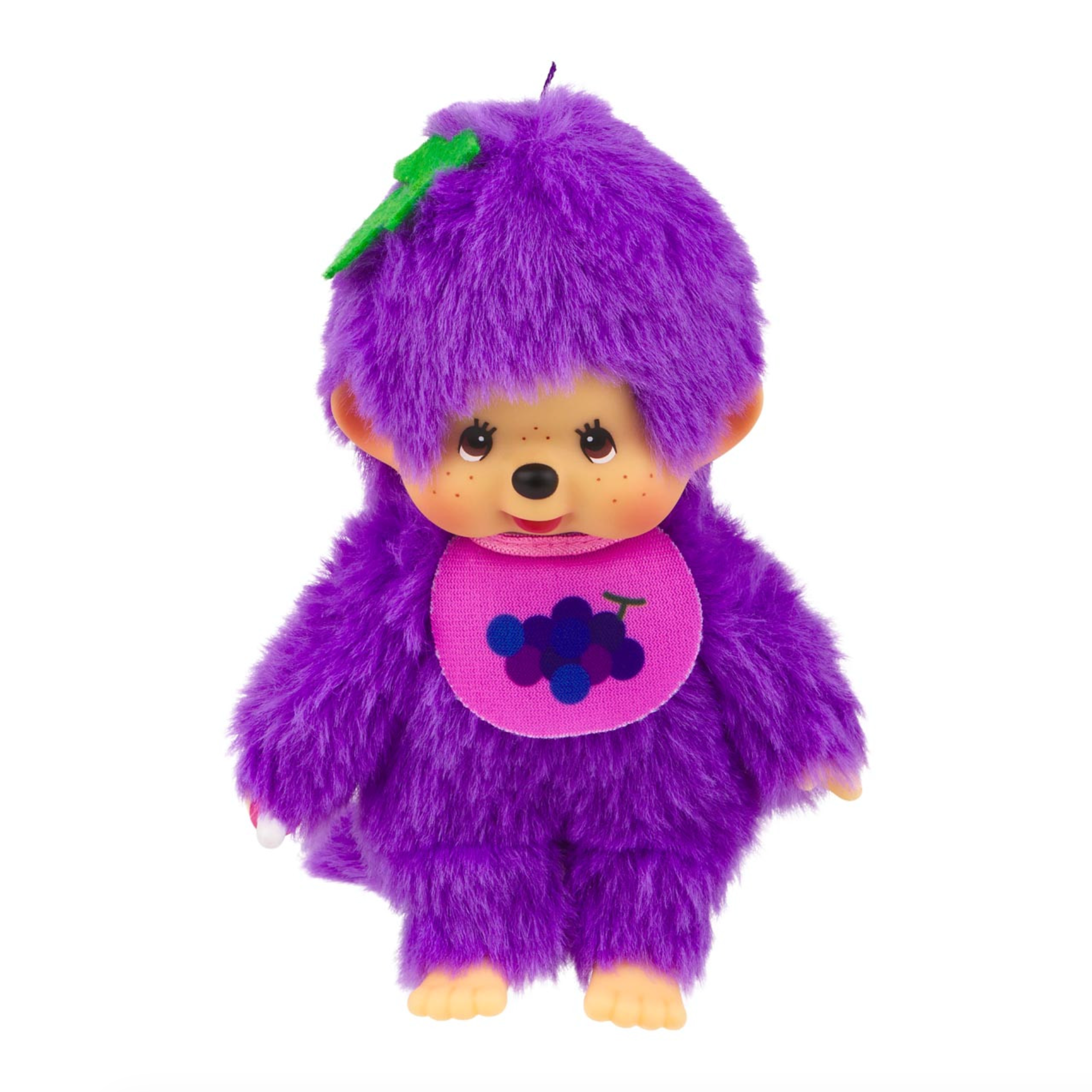 Sekiguchi Monchhichi Fruit Color Grape Purple Plush Doll