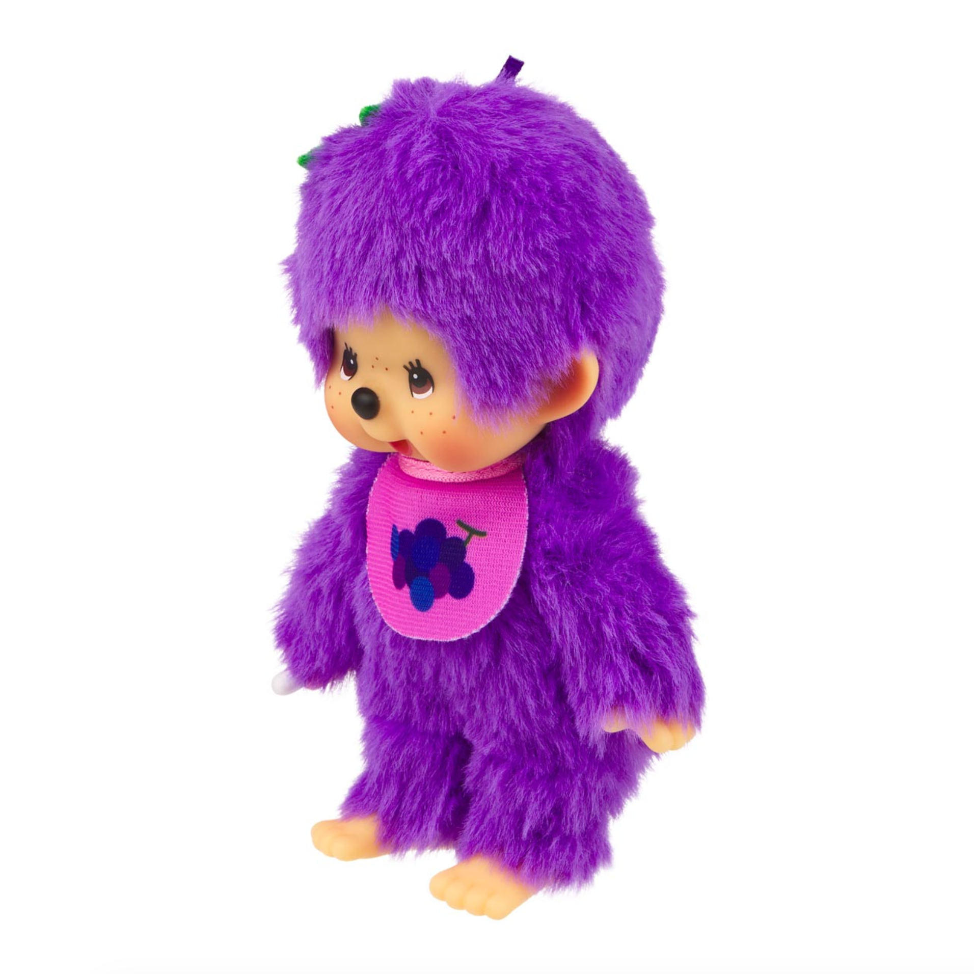 Sekiguchi Monchhichi Fruit Color Grape Purple Plush Doll