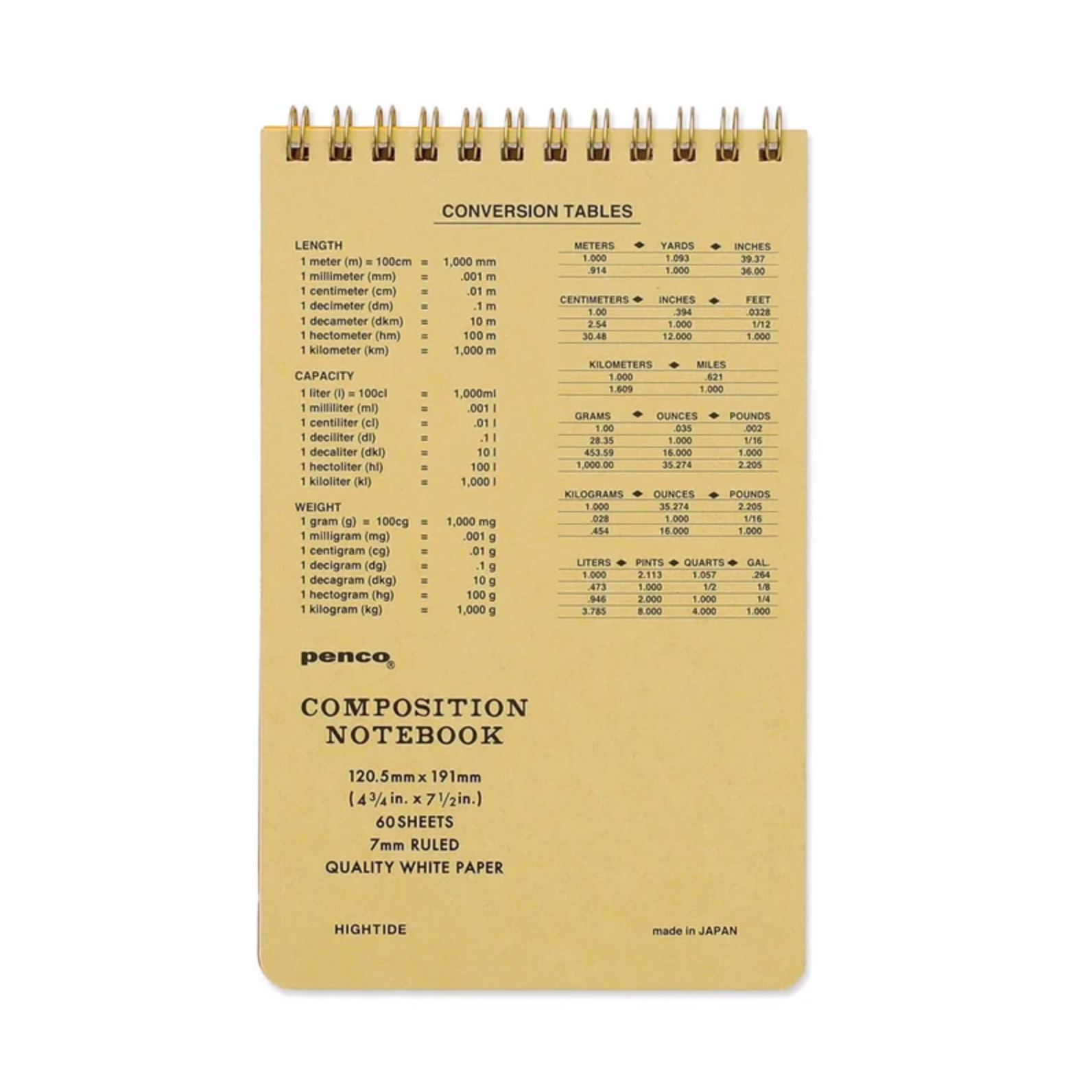 Penco Medium Coil Notepad