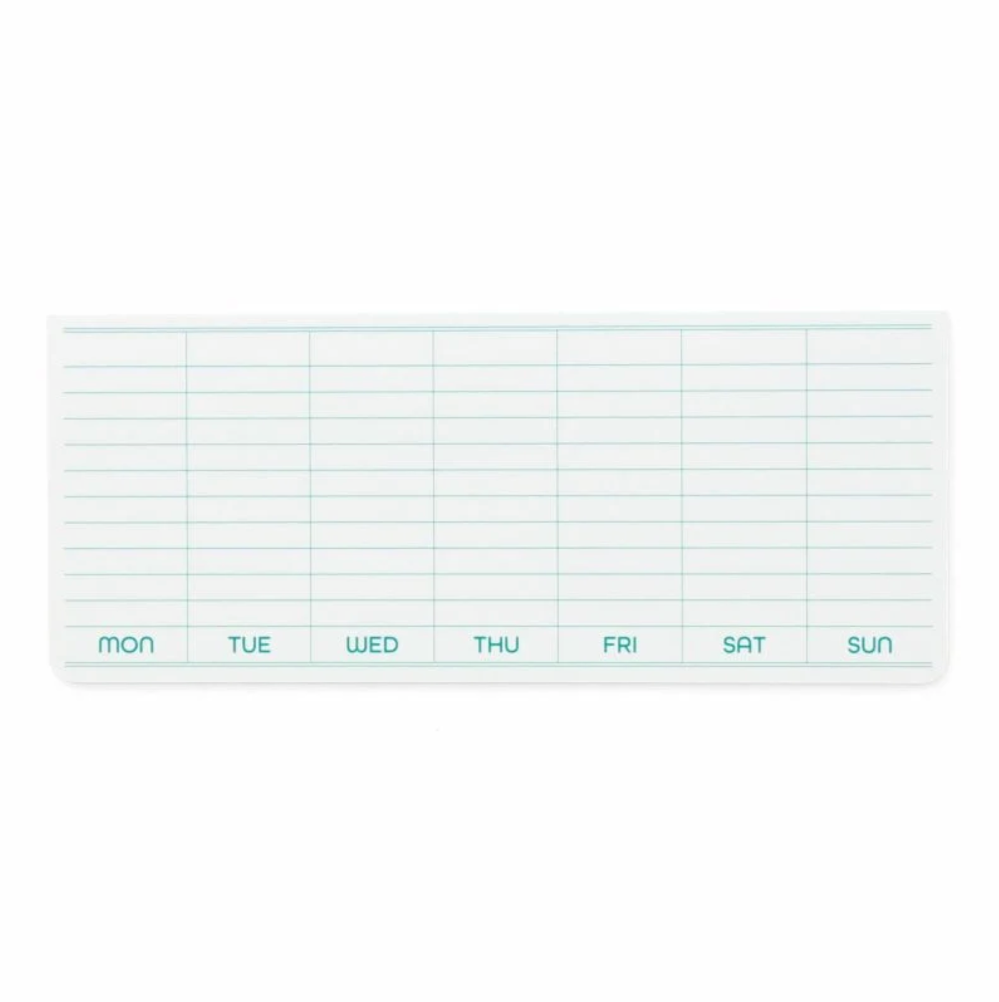 Sticky Memo Pad Weekly