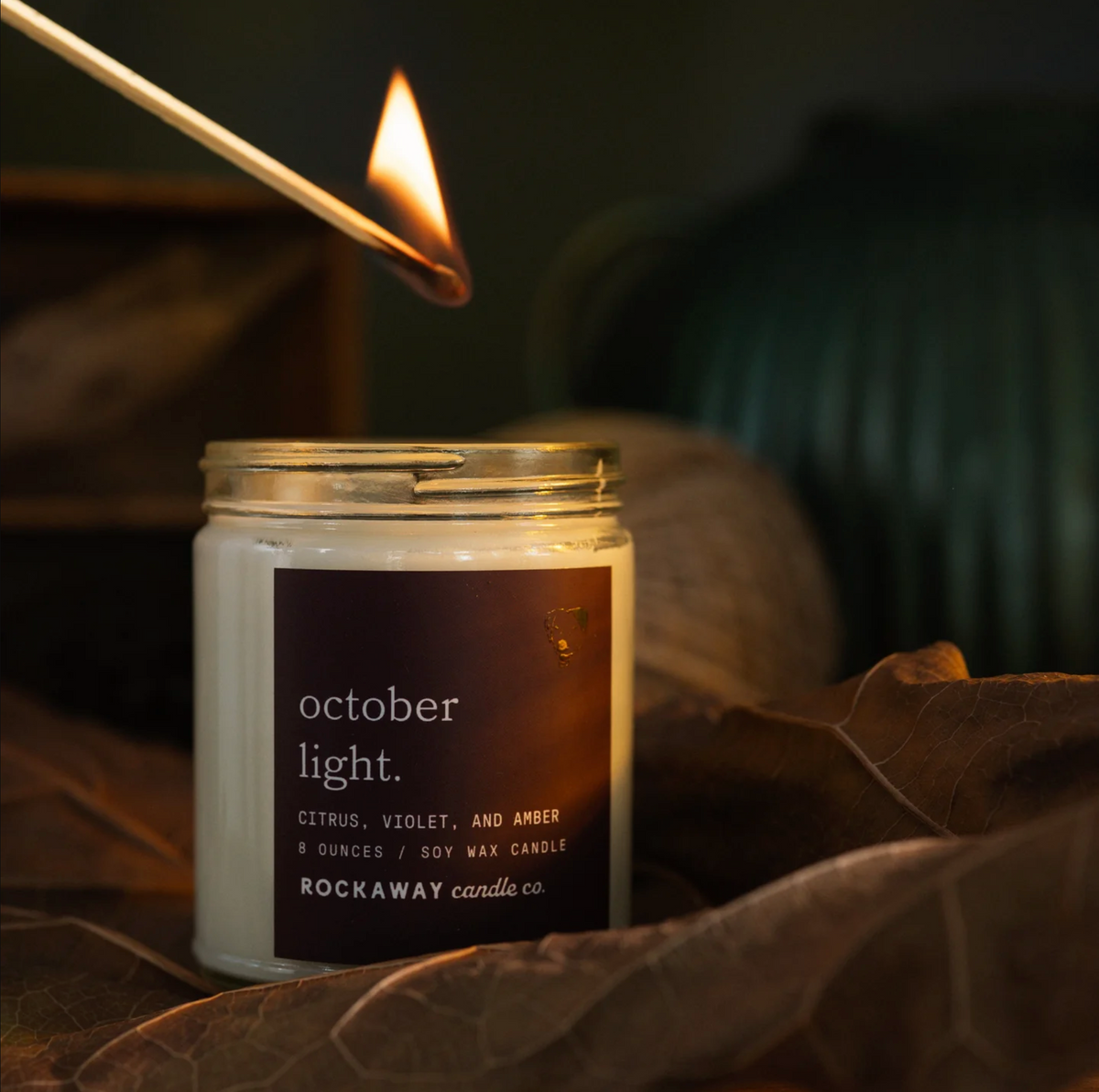 The Rockaway Candle Co. Fall Candles 8oz