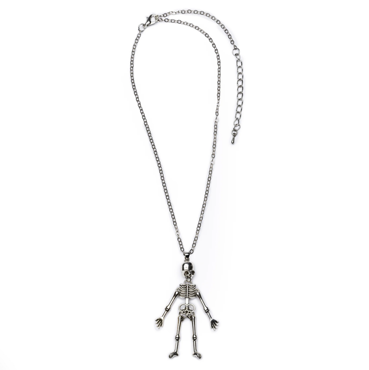 Spooky Scary Skeleton Necklace