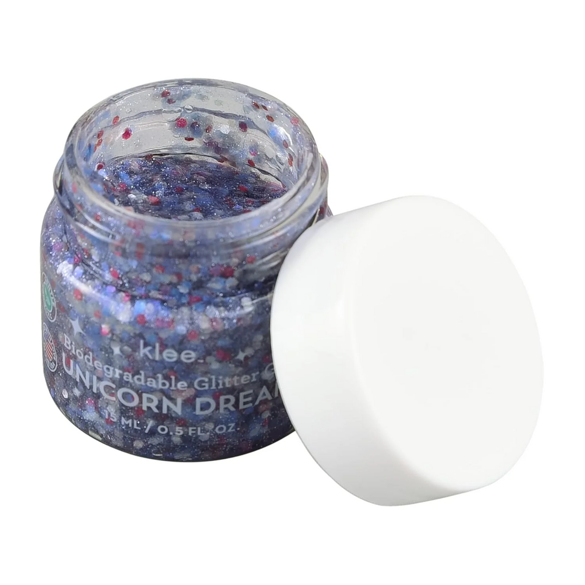 Klee Biodegradable Glitter Gel, 0.5 oz