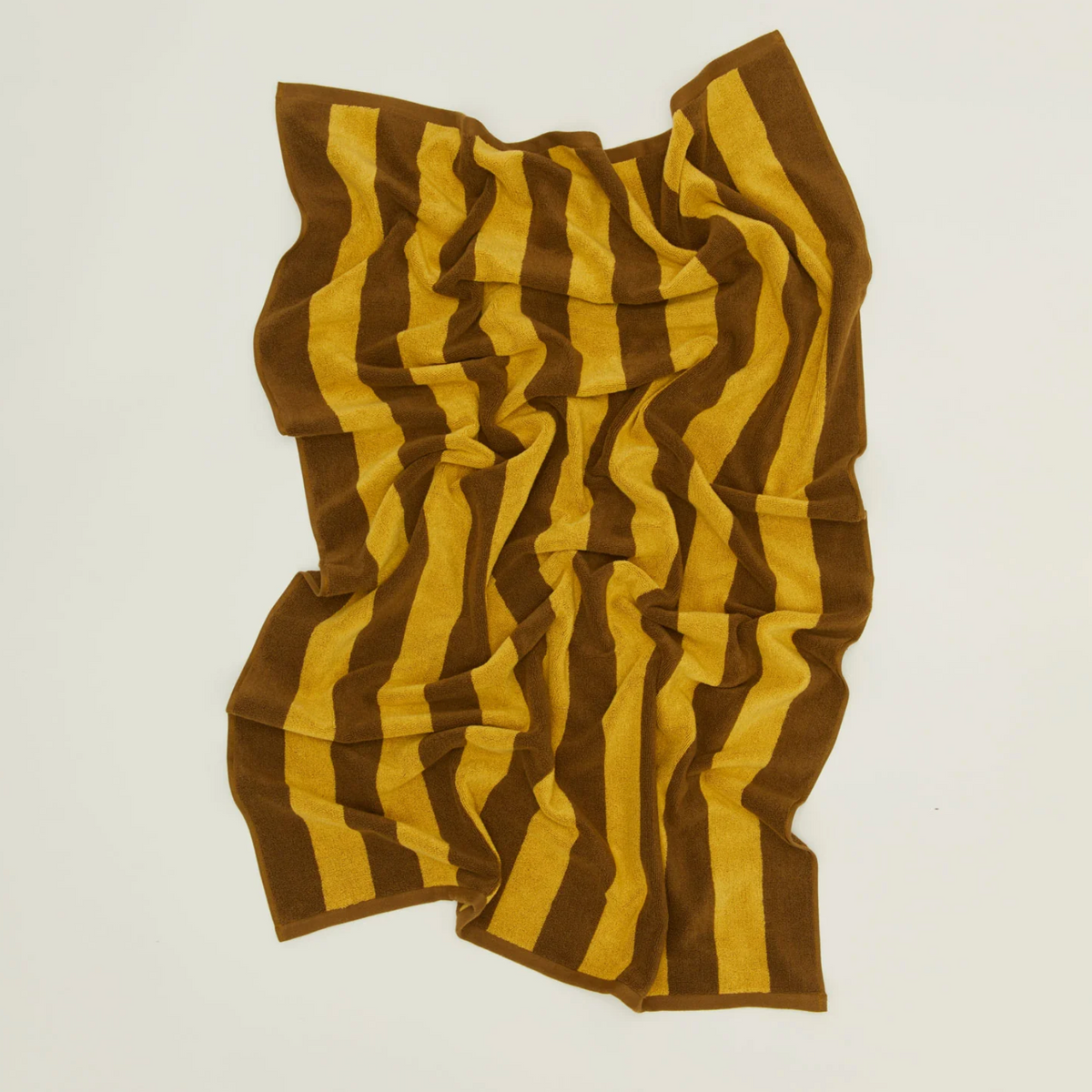 Simple Striped Terry Hand Towel
