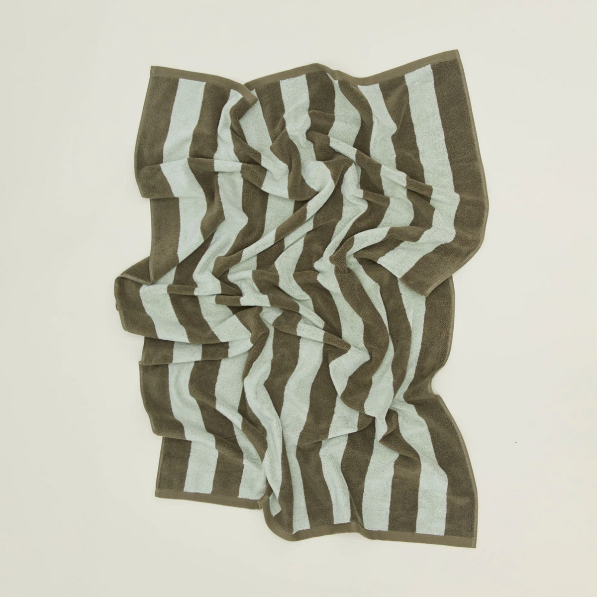 Simple Striped Terry Hand Towel