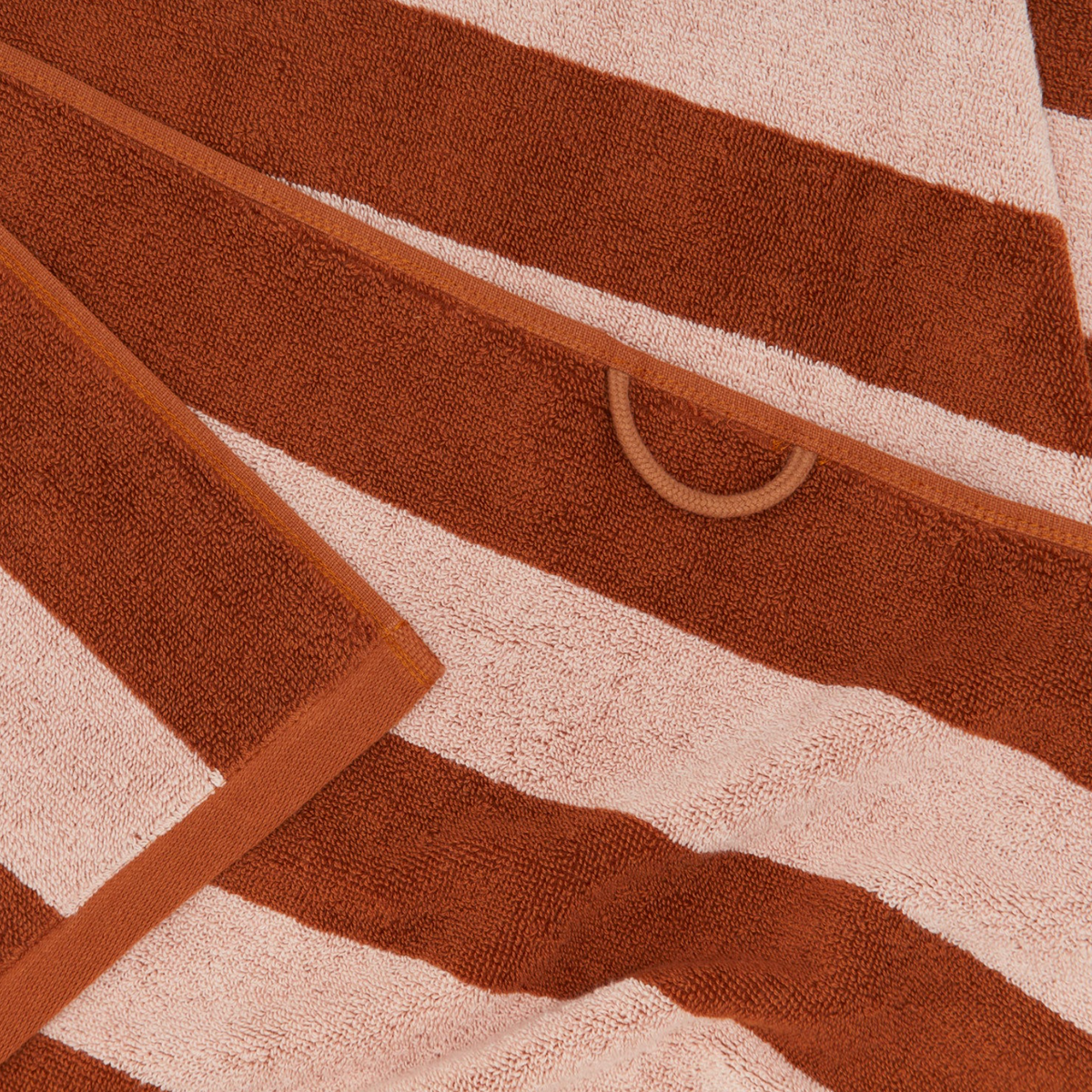 Simple Striped Terry Bath Towel