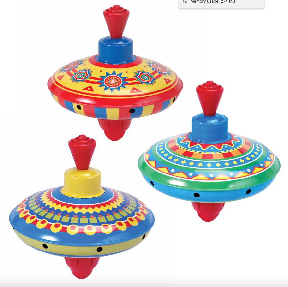 Tin Tops Assorted