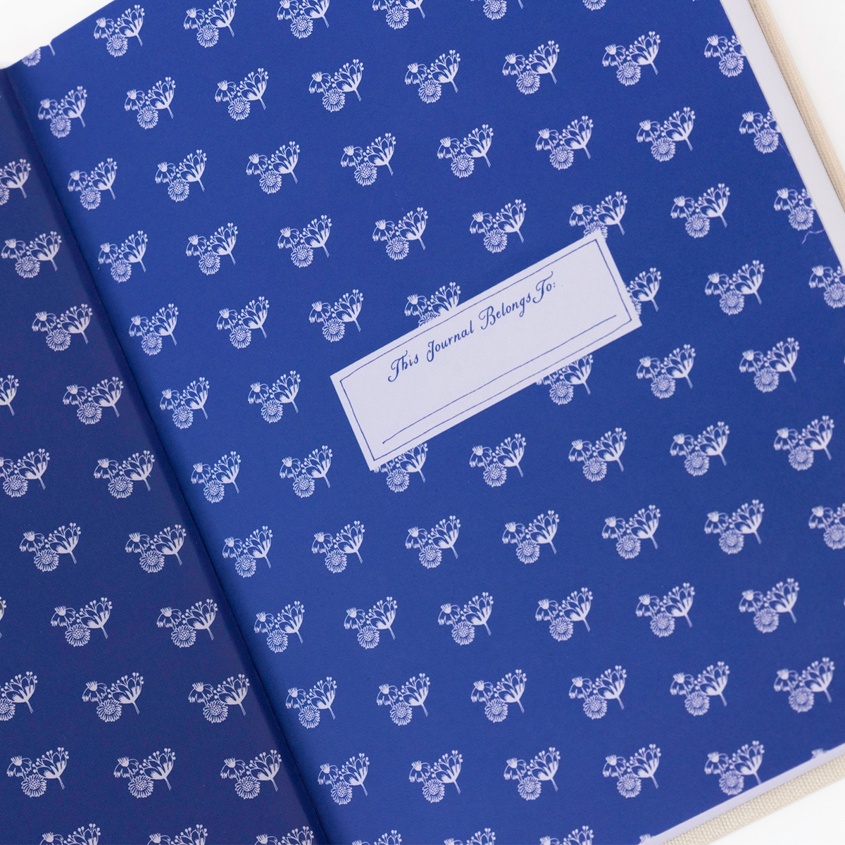 3P4 X Moomin® - Moomintroll Garden Embroidered Journal