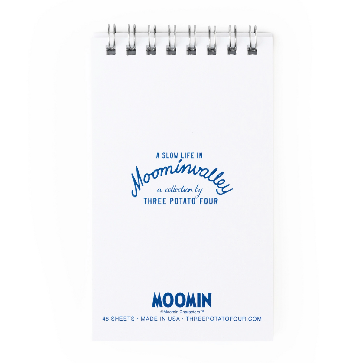 3P4 X Moomin® - Moomintroll Garden Mini Notebook