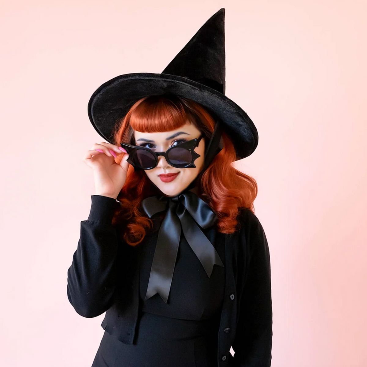 Wicked Witch Hat | Black Velvet