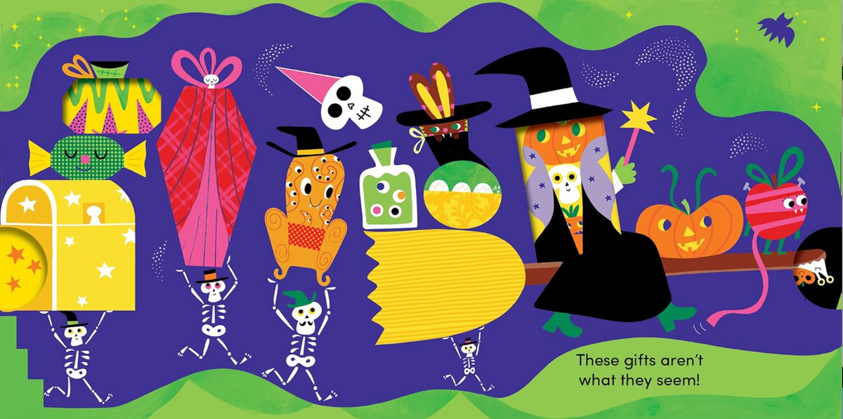 Slide and Peek Witch: A Push-And-Pull Halloween Book