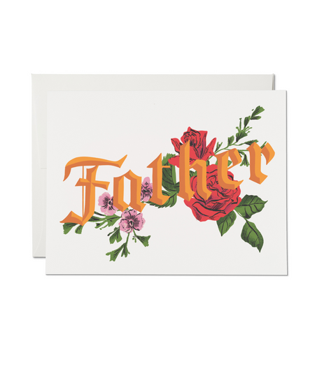 Tattoo Father Father's Day Greeting Card