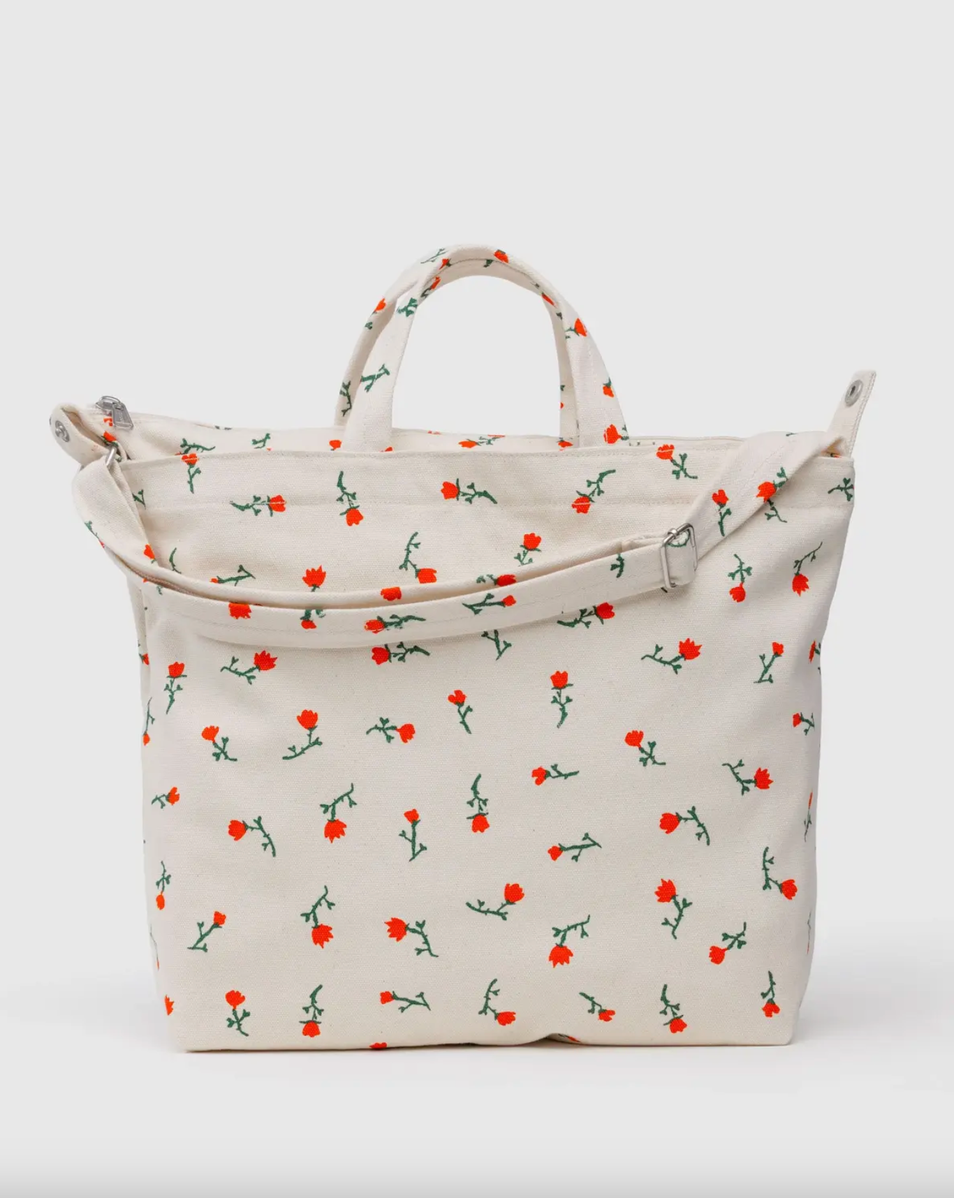 Horizontal Zip Duck Bag - Painted Wildflower