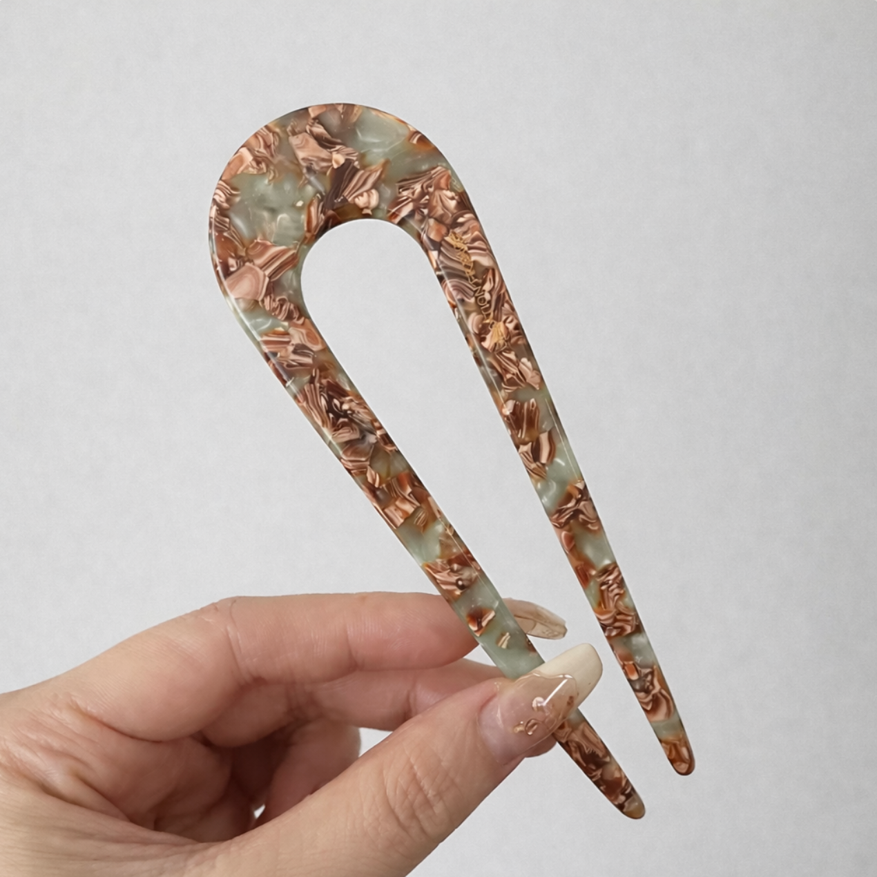 Acetate French Hair Pin