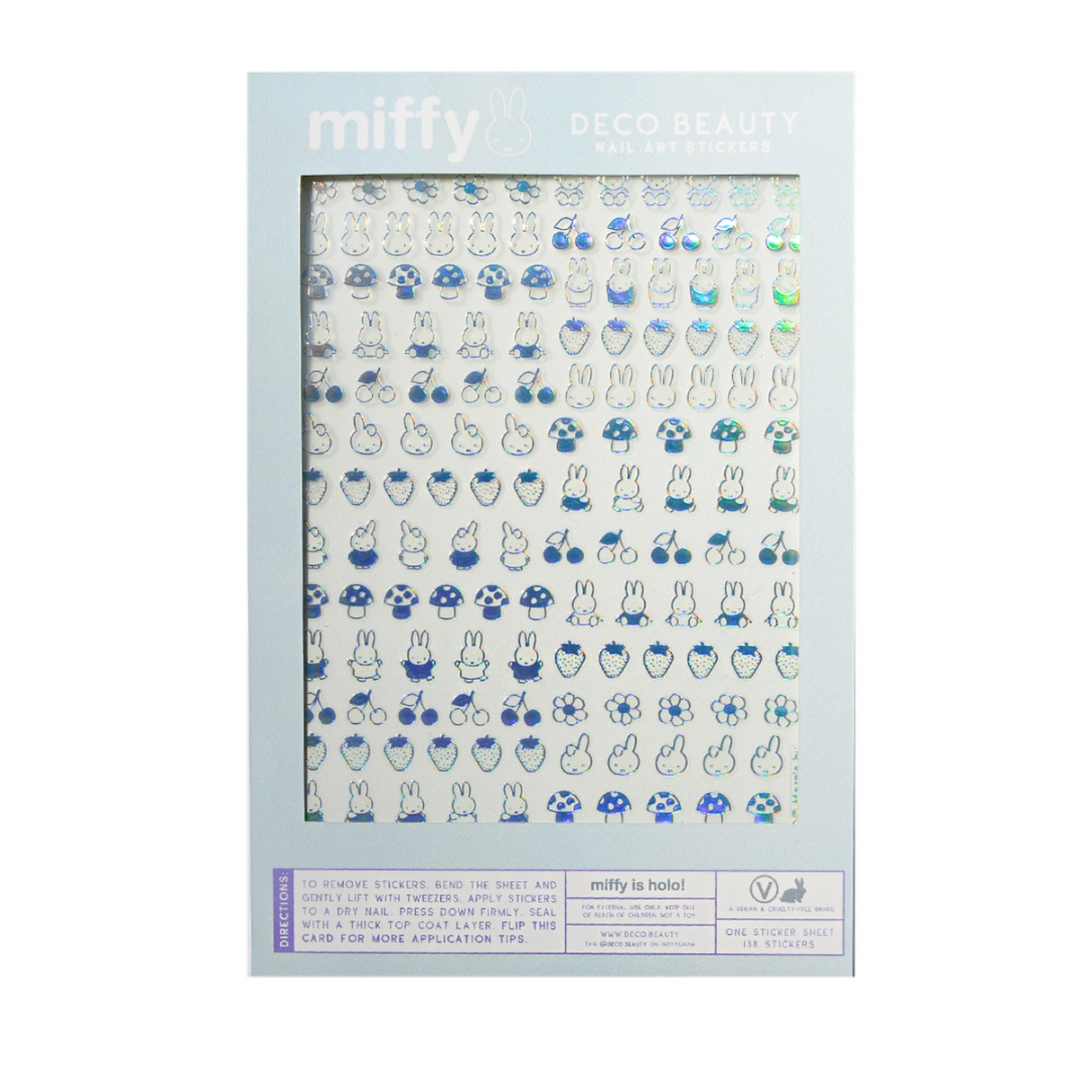 Deco Miami Nail Art Stickers - Stay Forever