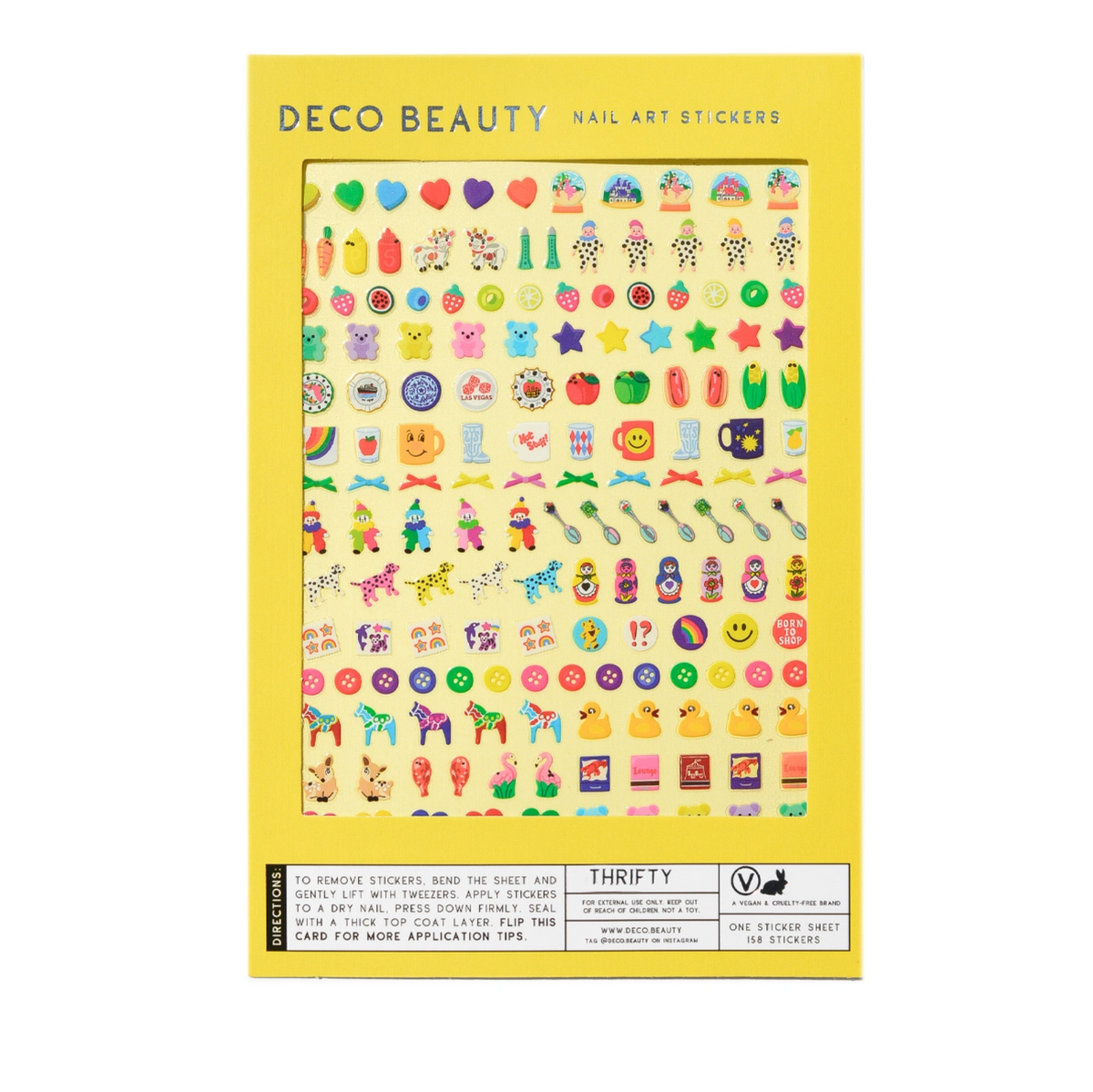 Deco Miami Nail Art Stickers - Stay Forever
