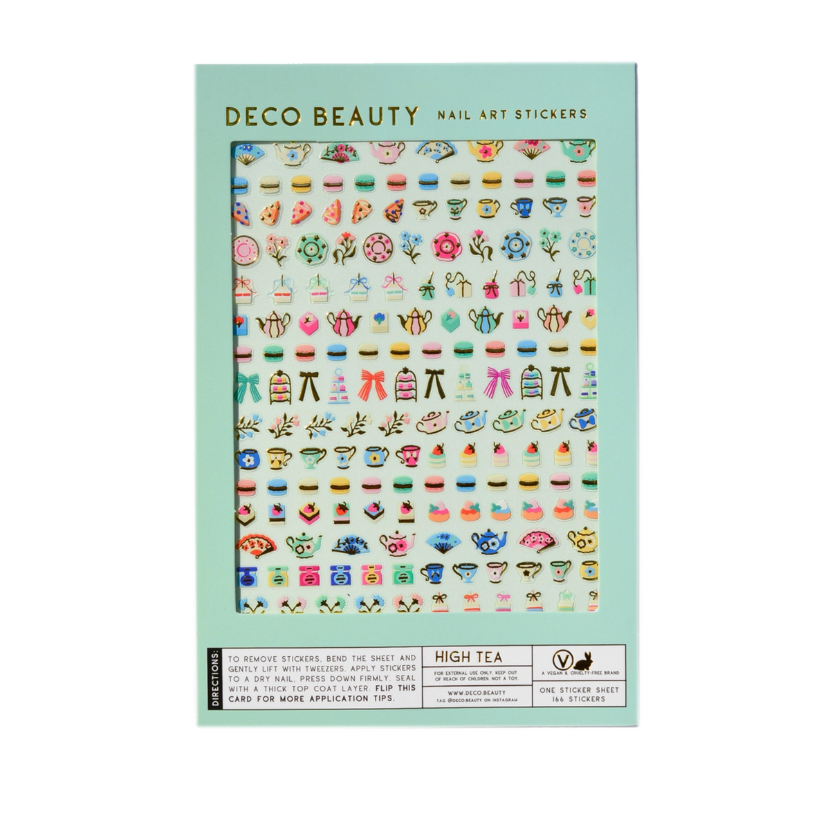 Deco Miami Nail Art Stickers - Stay Forever