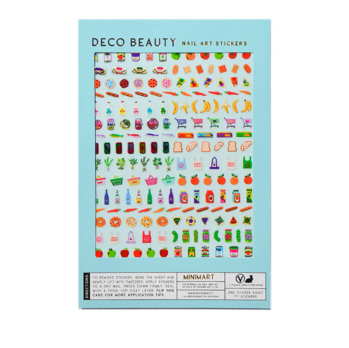 Deco Miami Nail Art Stickers - Stay Forever