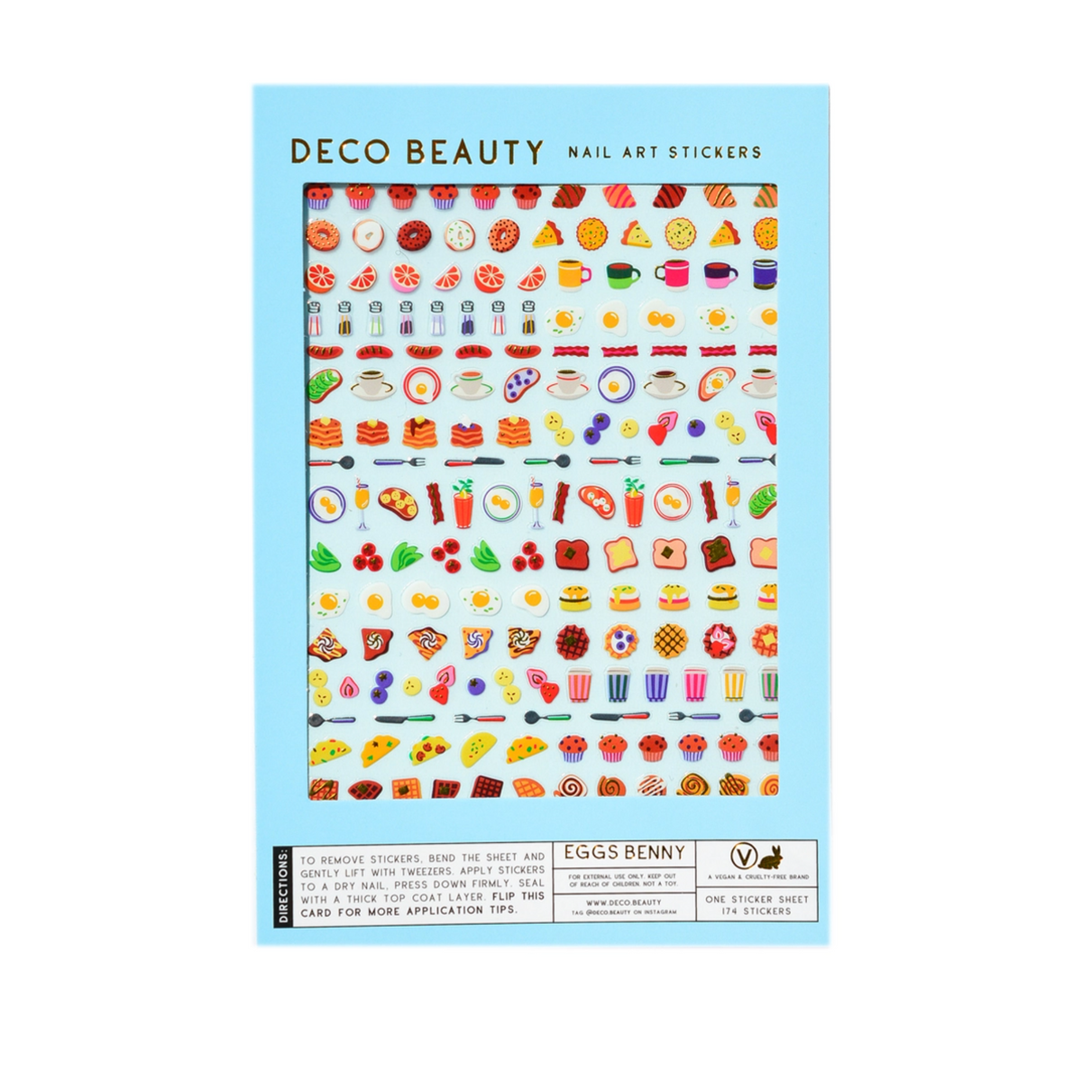 Deco Miami Nail Art Stickers - Stay Forever