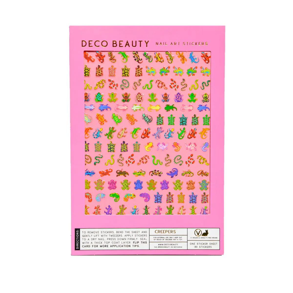 Deco Miami Nail Art Stickers - Stay Forever