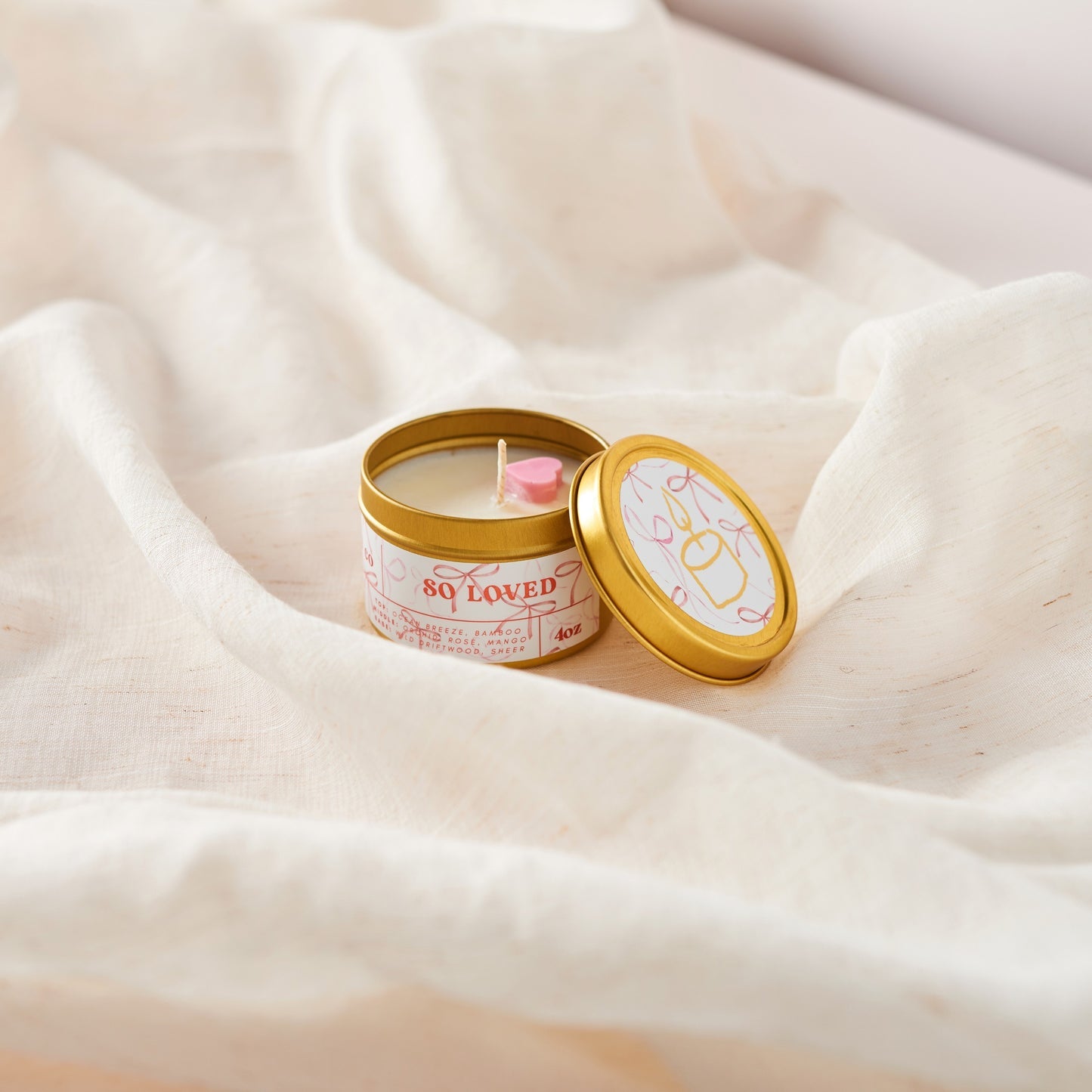The Rockaway Candle Co | Travel Candles So Loved - Valentines Collection