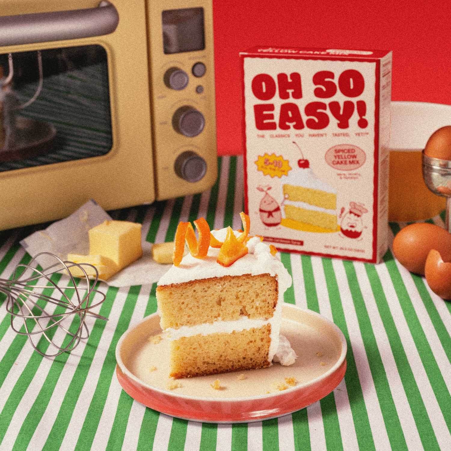 Spiced Yellow Cake Mix