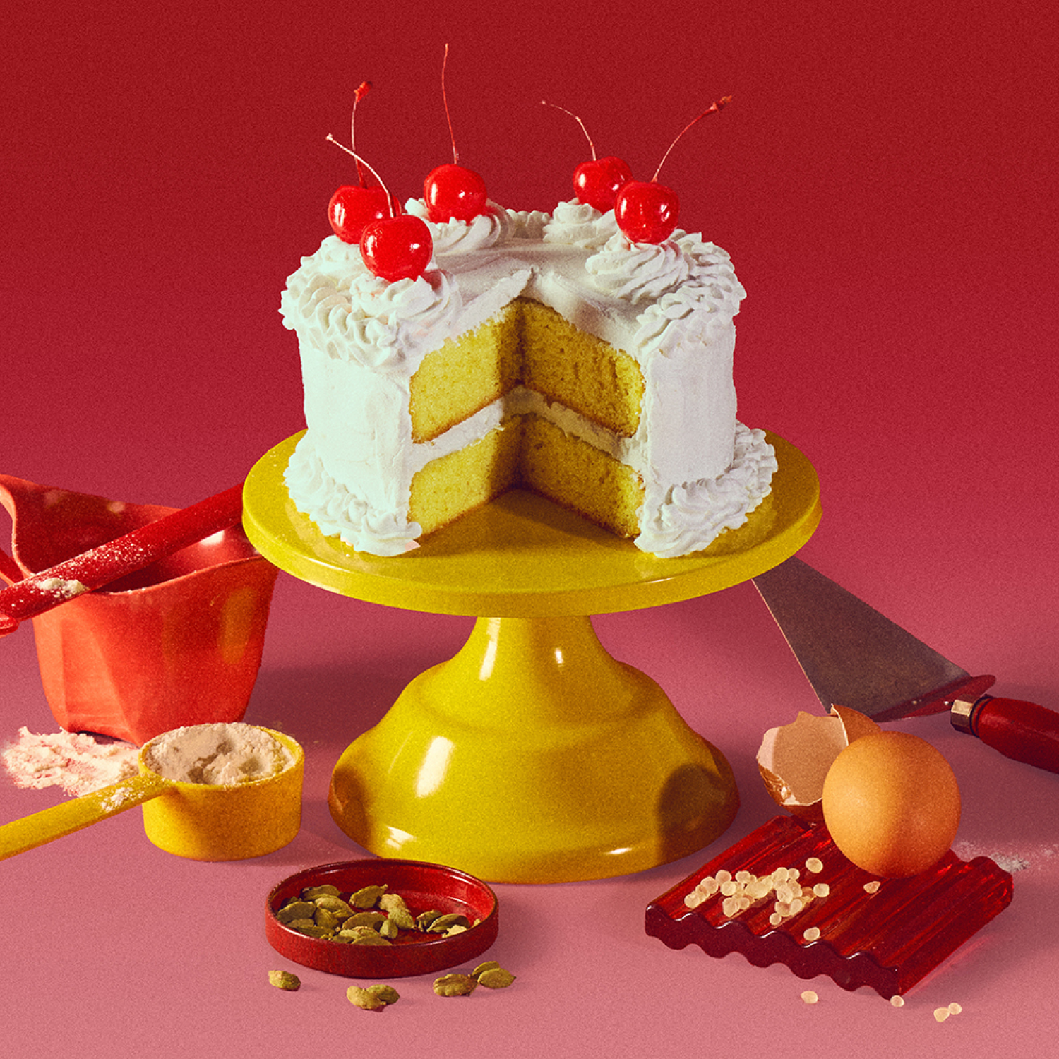 Spiced Yellow Cake Mix
