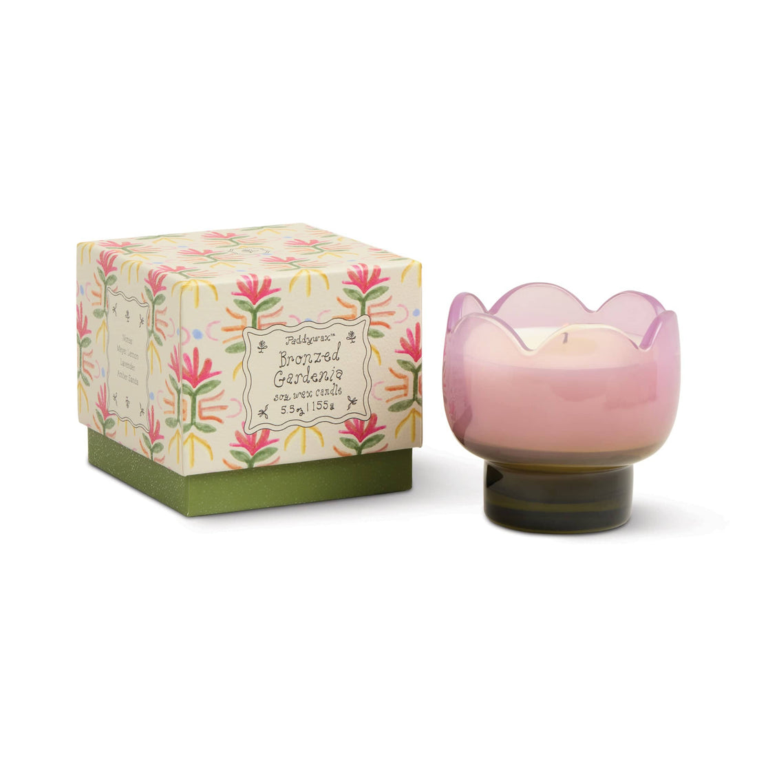 Tulip Glass Candle 5.5oz