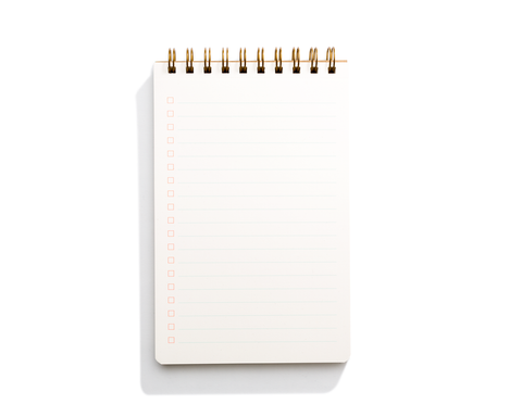 Task Pad Notebook Pink Lemonade