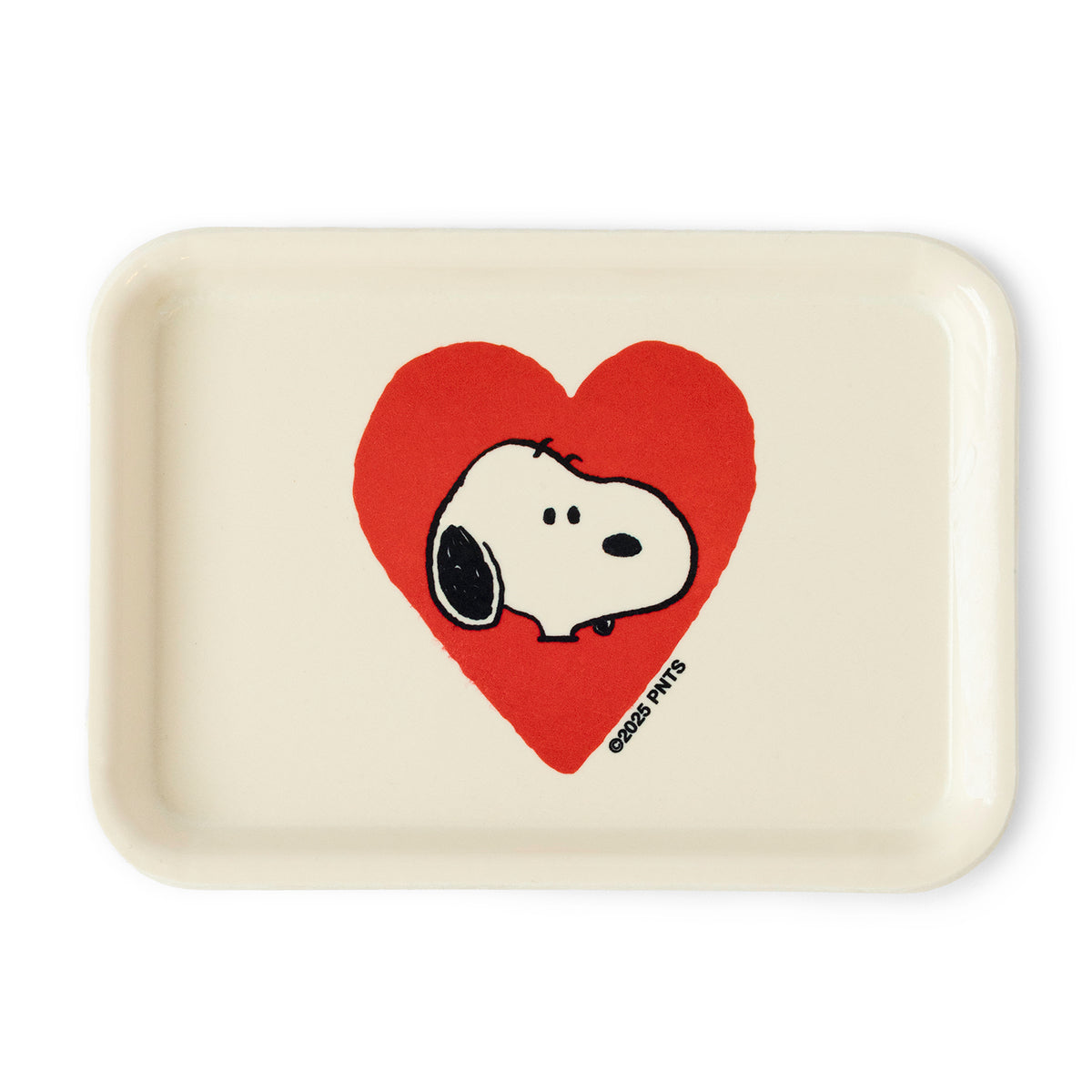 Peanuts - Snoopy Heart Vintage-Style Tray