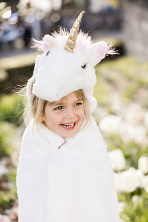 Unicorn Cuddle Cape, Size 2-3
