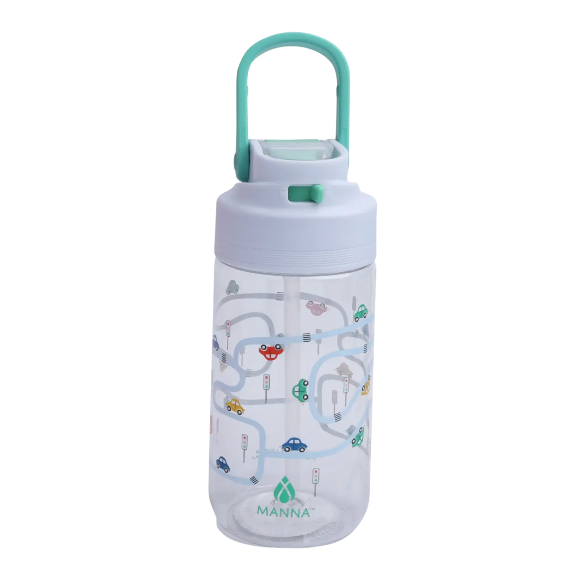 16oz Lock and Go Water Bottle- Cars