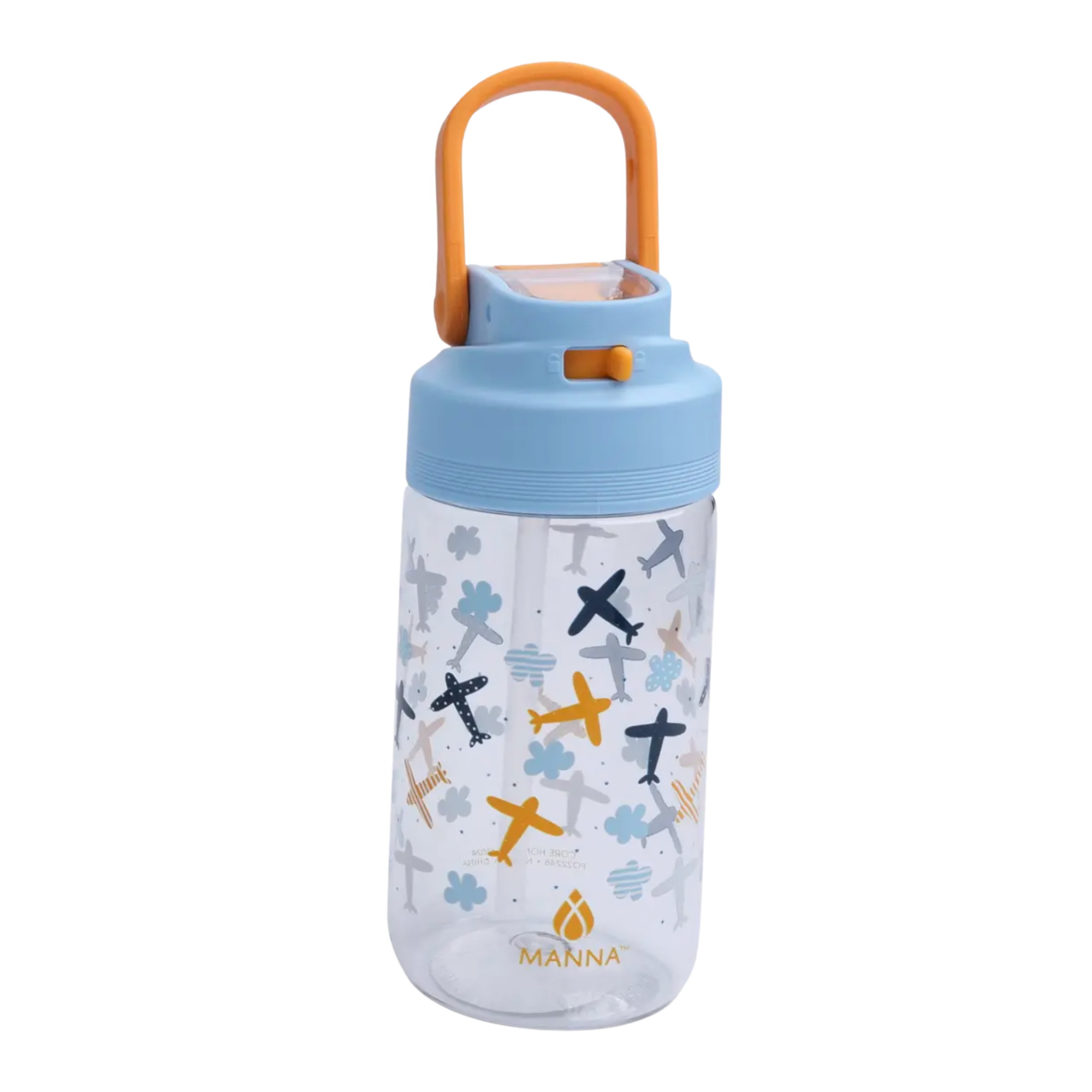 16oz Lock and Go Water Bottle- Planes