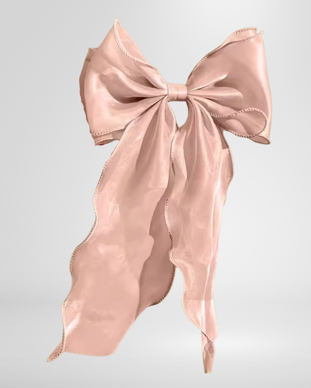 Chiffon Ribbon Hair Bow Clip