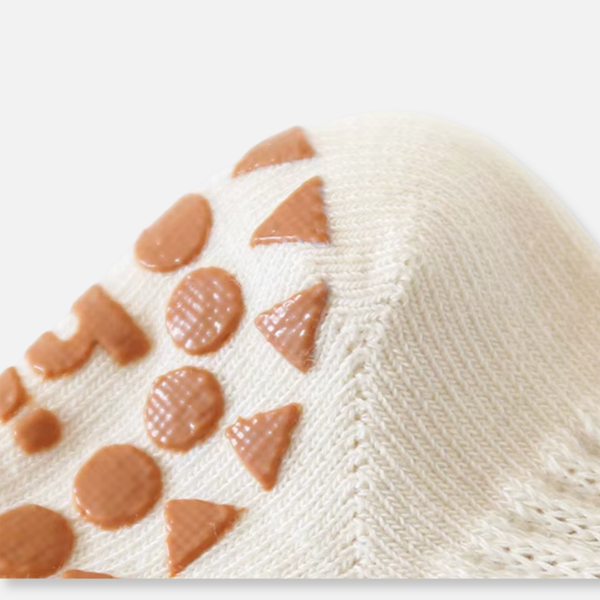 Infant Non-Slip Pink Socks (Set of 3)