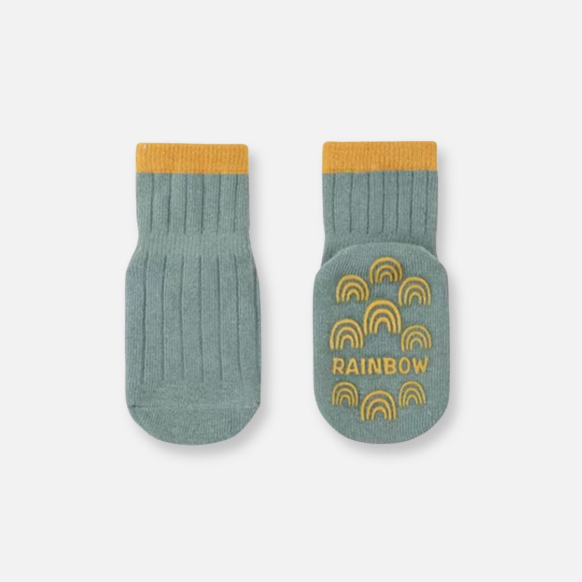 Infant Colorblock Non-Slip Socks (Set of 3)