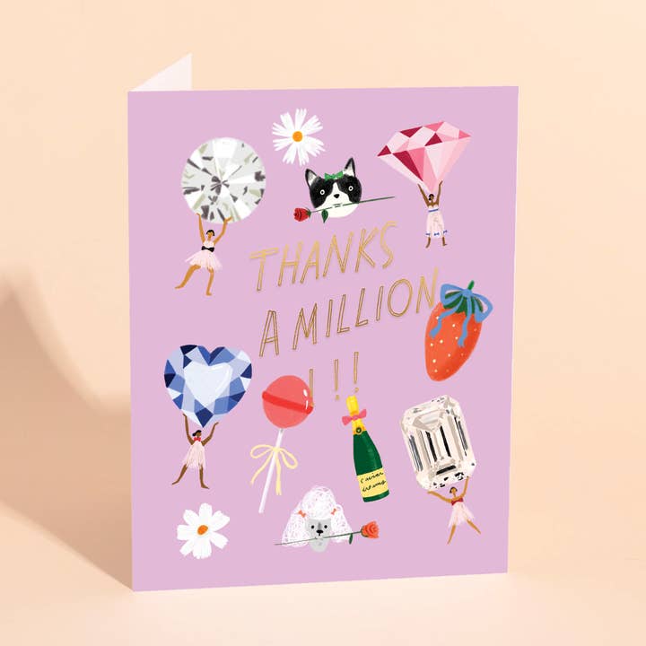 Fancy Schmancy - Thank You Card