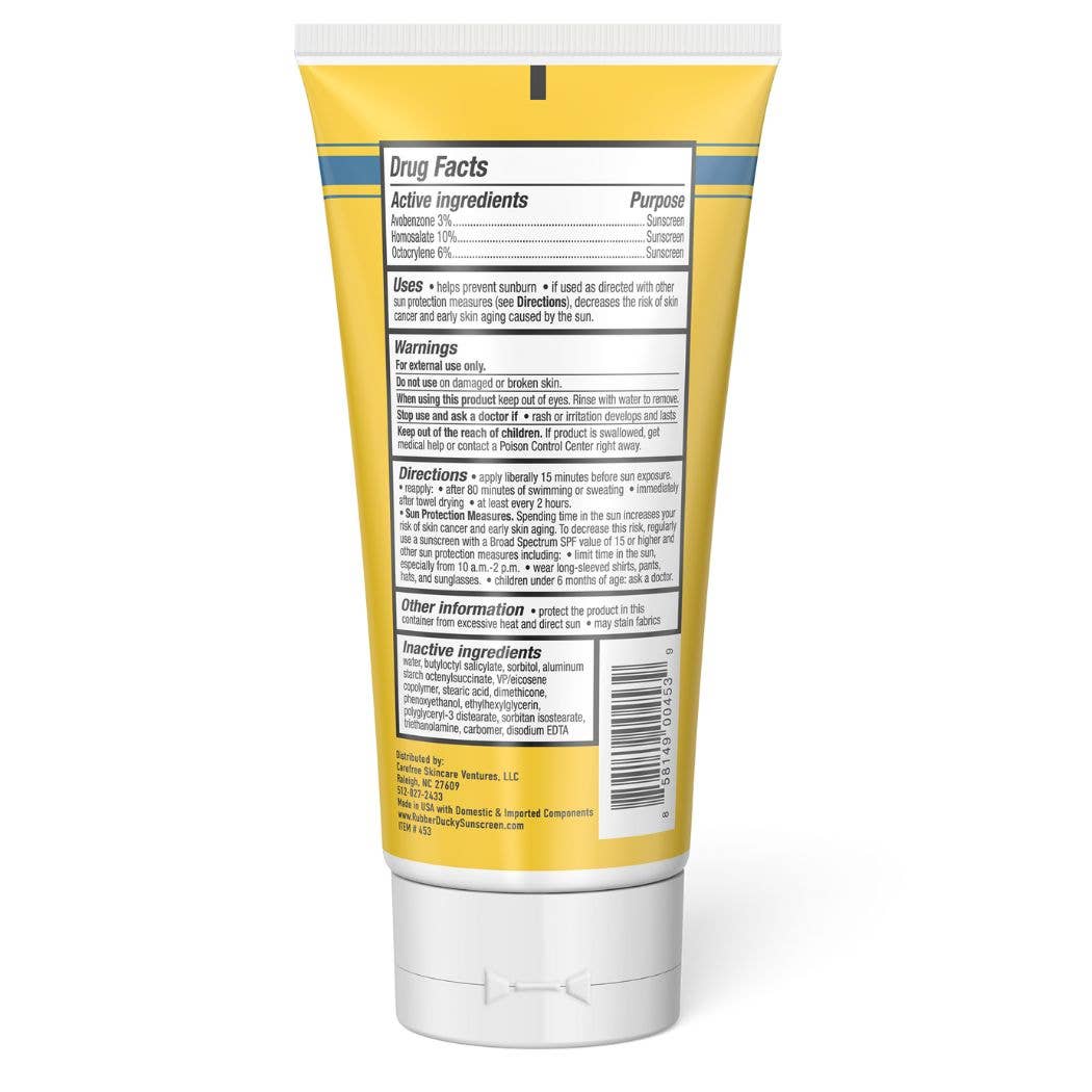 Rubber Ducky SPF 50 Sunscreen Lotion, 5oz