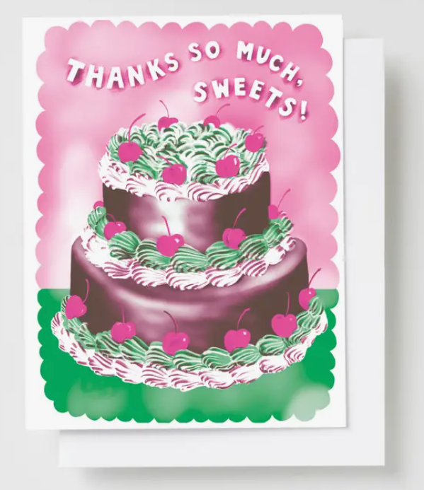 Thanks, Sweets Risograph Card