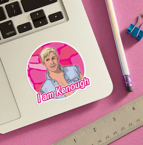 I Am Kenough Die Cut Sticker