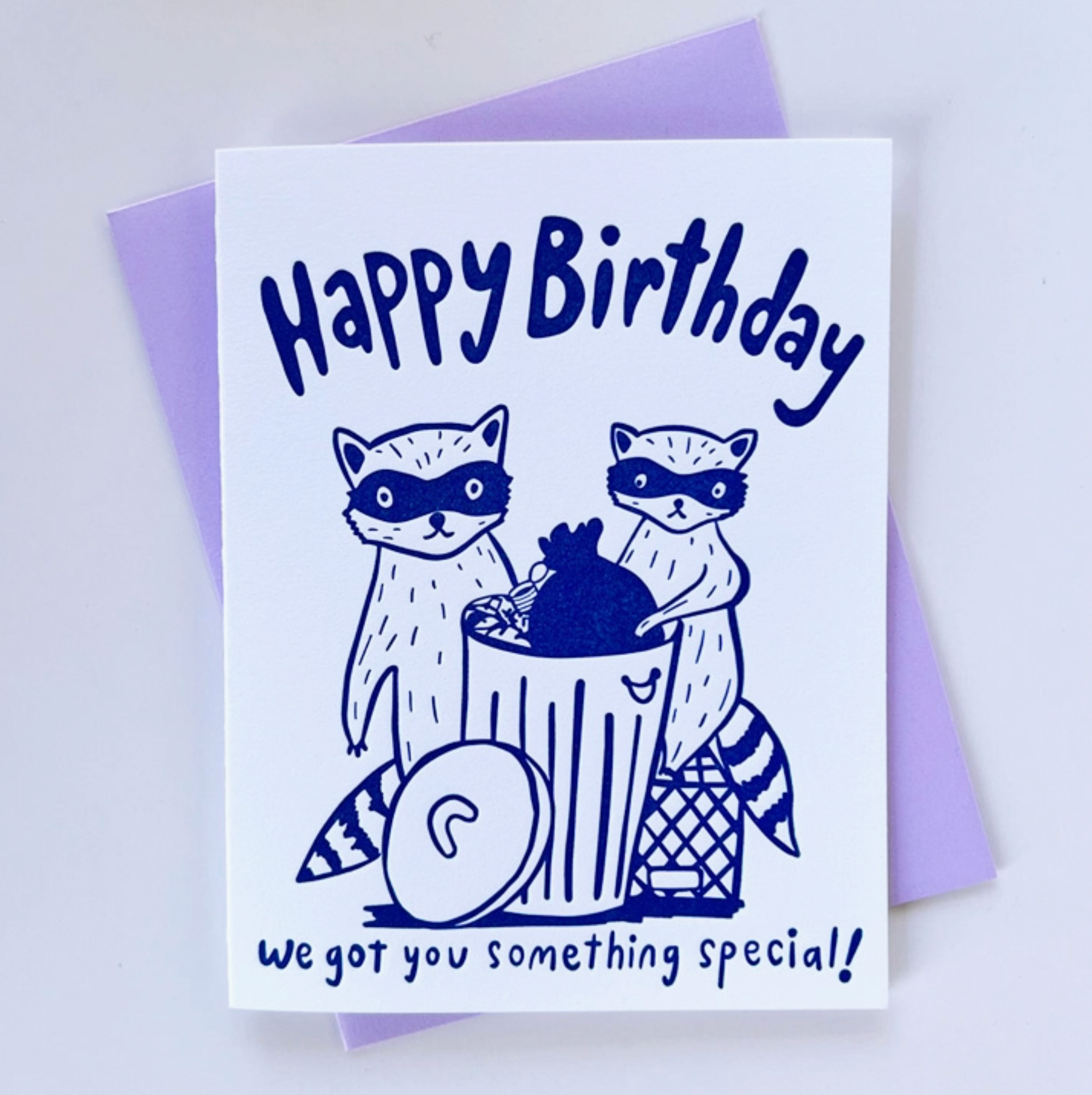 Birthday Raccoons Card