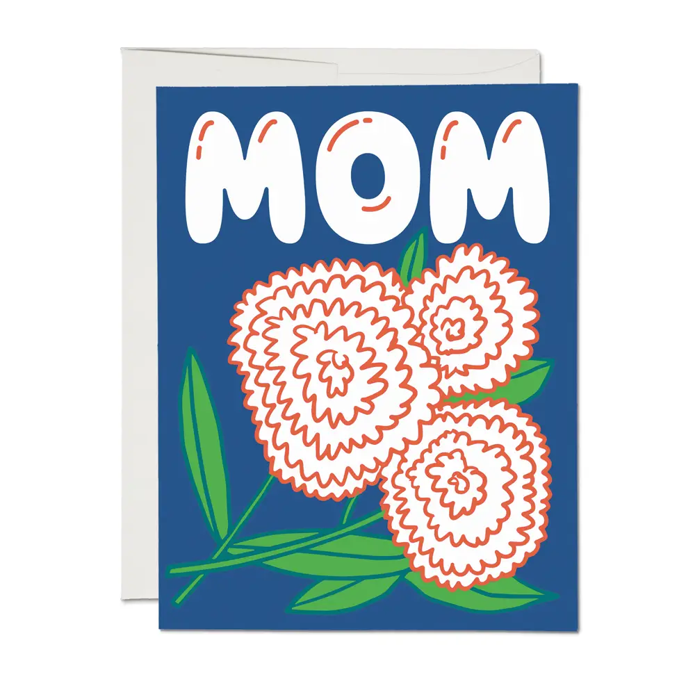 Zinnia Mom Mother's Day Card